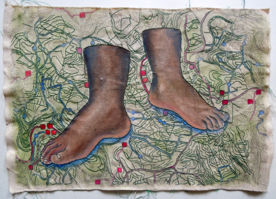 Friederike Ruff, Paths are made by Walking, Body Archive, 2017