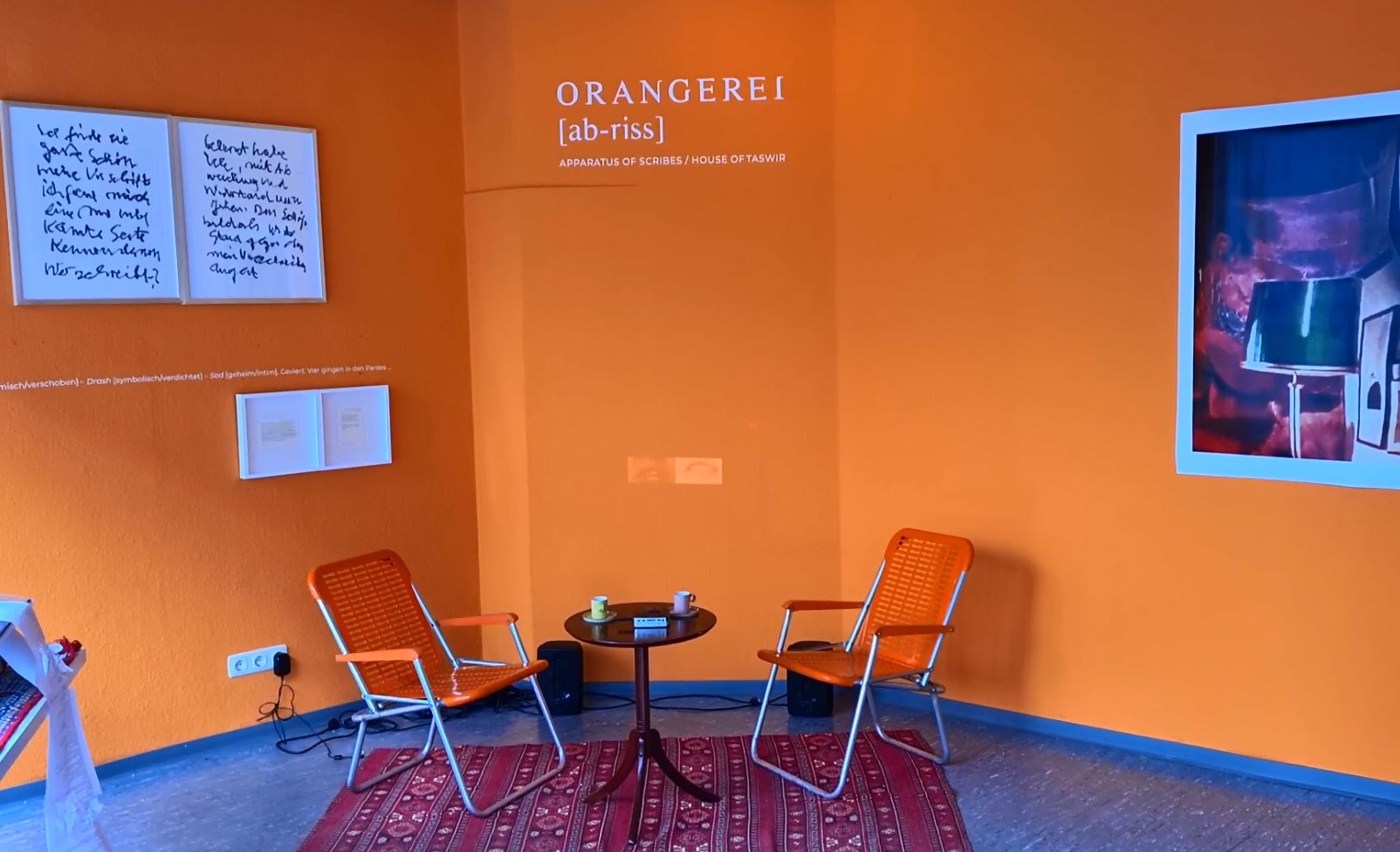 Ana Sontag. Orangerei (2021-2022).